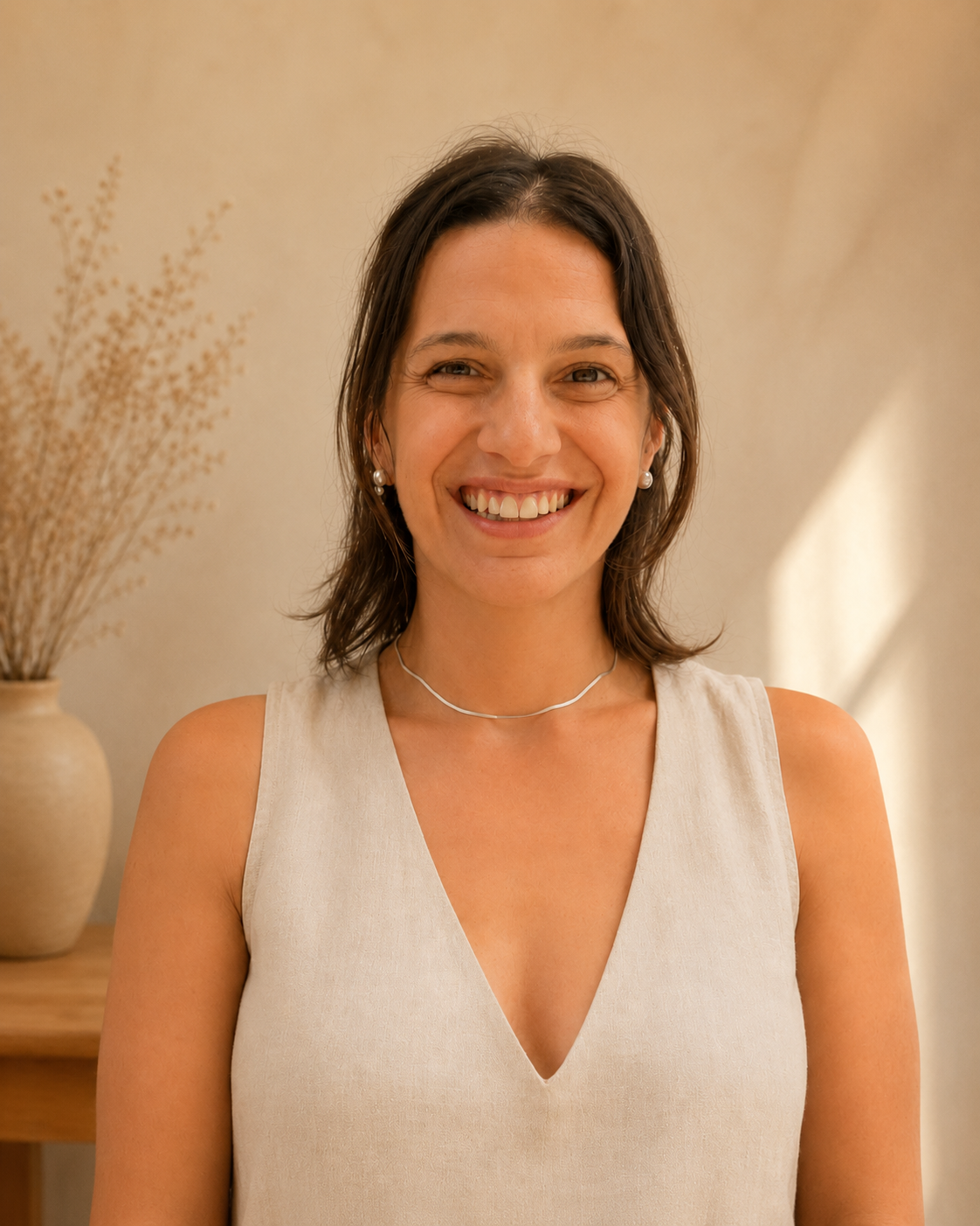 Portrait of Shahar Ehrlich, Pediatric Occupational Therapist and founder of Mom & Motion
